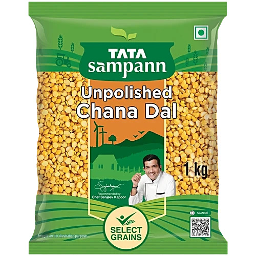 Tata Sampann Unpolished Chana Dal 1 Kg