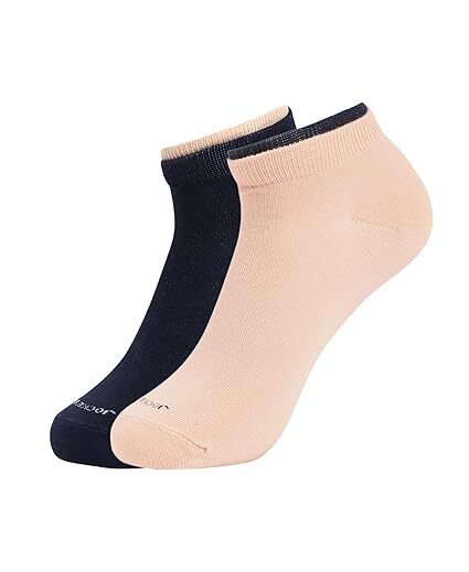 Jockey Women Athleisure No Show Socks (7491-0210 ASSTD CONM52)18 cm