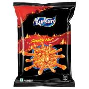 Bulk Deal :- Kurkure Sizzlin' Hot Namkeen, 78 g ( Pack of 12 )