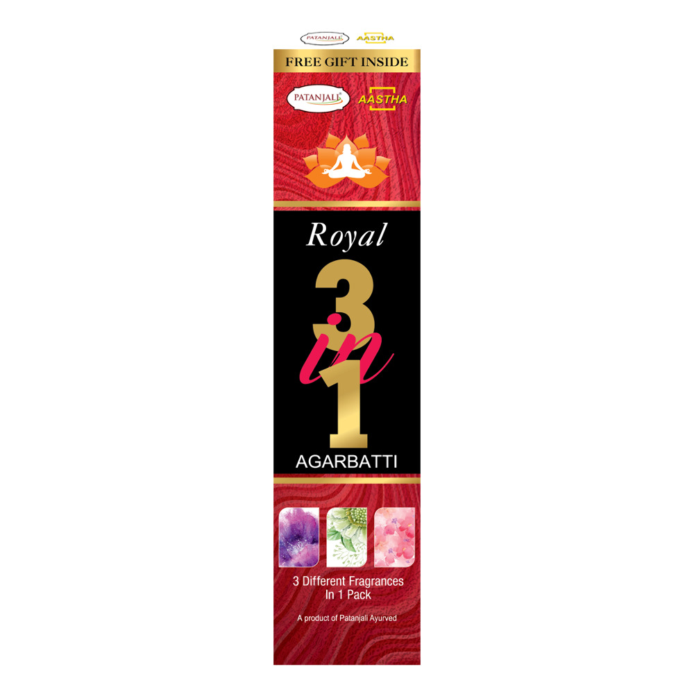 Patanjali Royal 3 in 1 Agarbatti