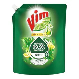 Vim Proclean Removes 99.9% Bacteria Neem Cleaning 1.7Ltr