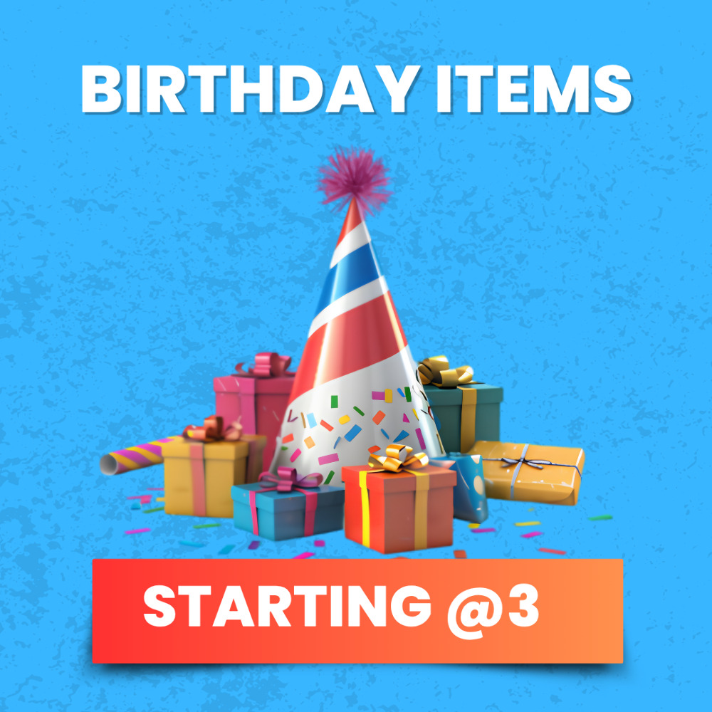 birthday items