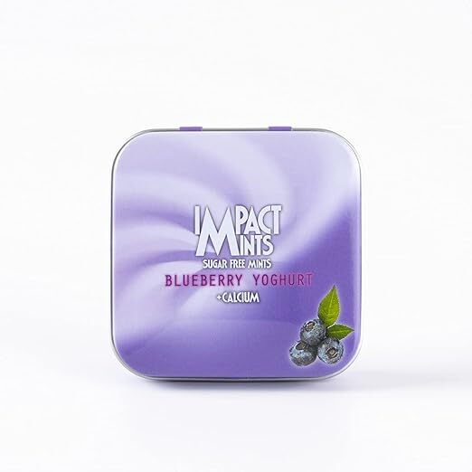 Impact Mints Blueberry Yoghurt Mints Sugar Free 14g
