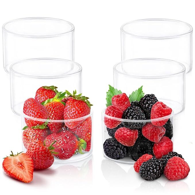 Borosil 6 Small Glass Katories 105ml Of 6