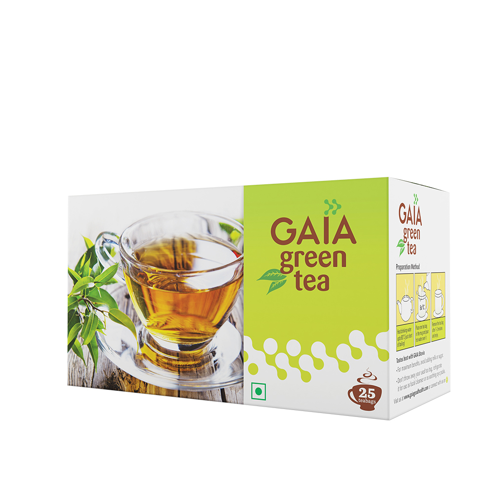 Gaia Green Tea 25 Tea bags
