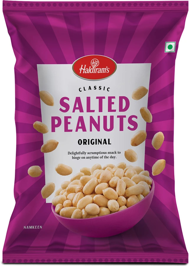 Haldiram's Classic Salted Peanuts, 72G