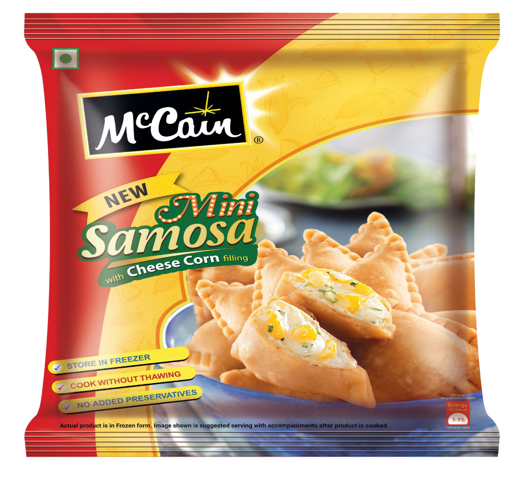 Mccain Cheese & Corn Samosa 2.16 Kg