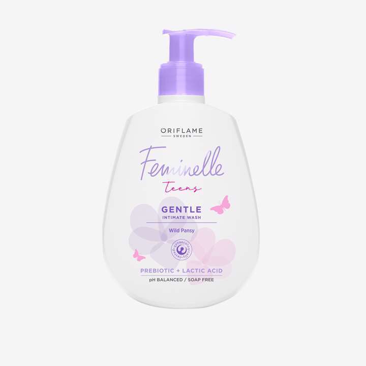 ORIFLAME Feminelle Teens Gentle Intimate Wash Wild Pansy, 300 ml