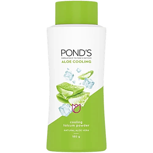 Ponds Aloe Cooling Talcum Powder natural Aloe Vera, 180g