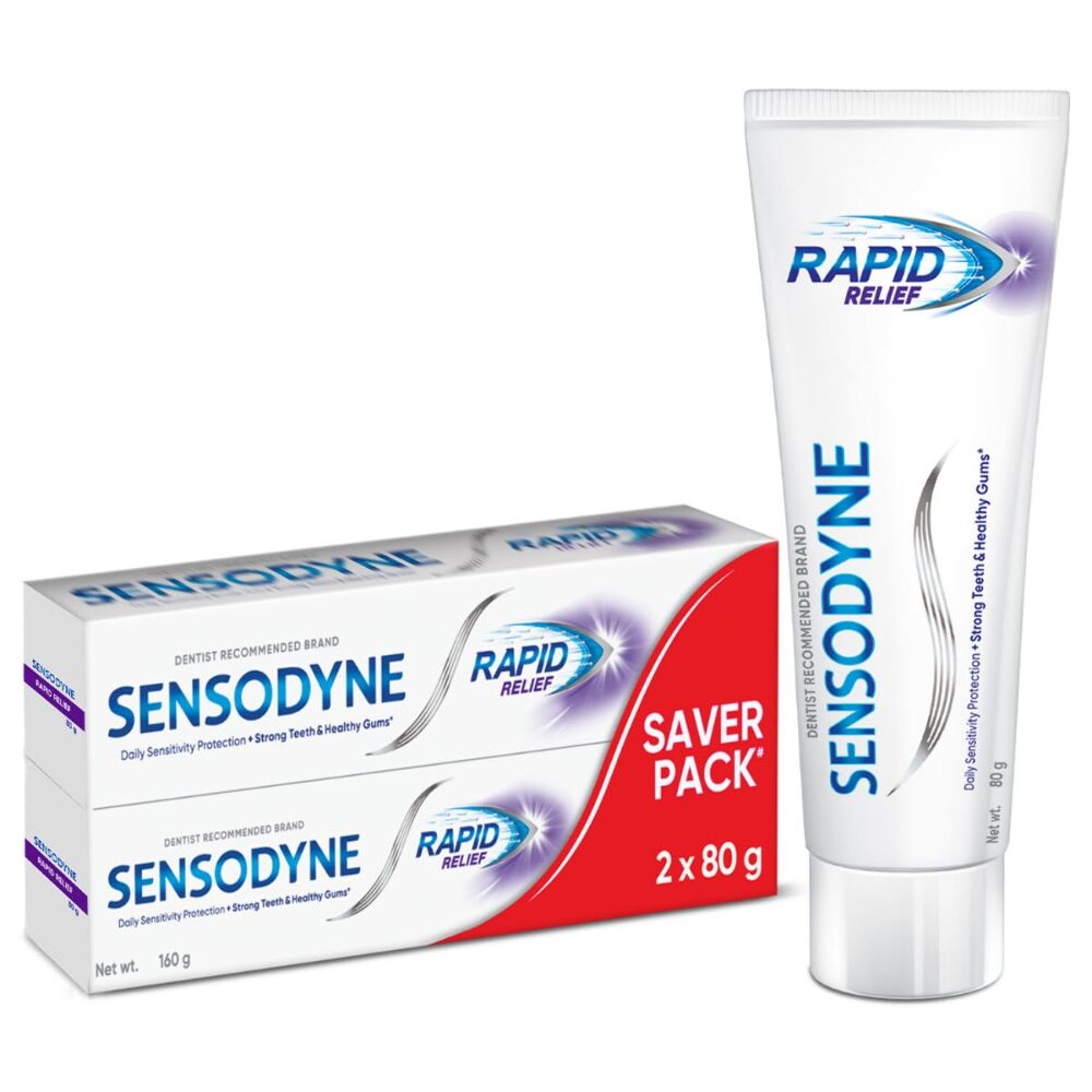 Sensodyne Rapid Relief Saver Pack 2*80g