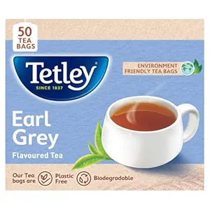 Tetley earl grey environment friendly tea bags 50 bag