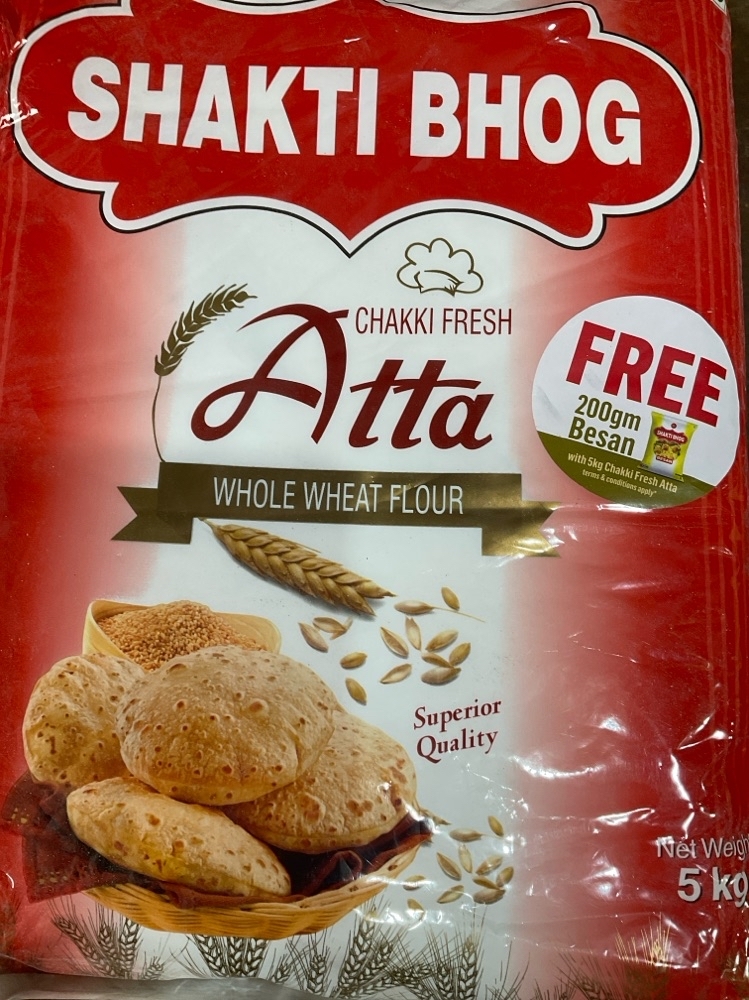 Shakati bhog chakki fresh atta 5kg