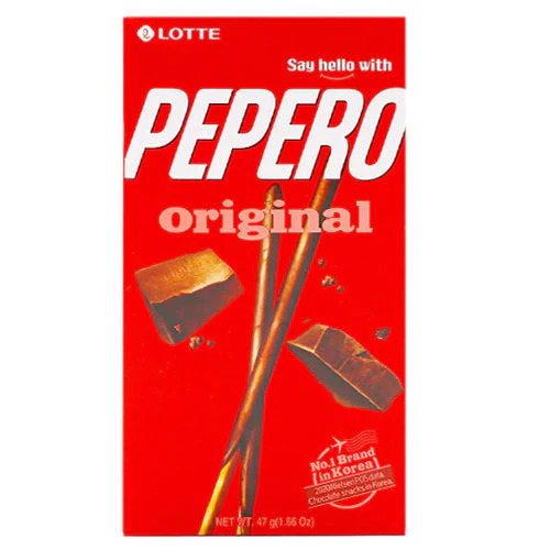 Lotte Pepero Original Biscuit Sticks 14GM