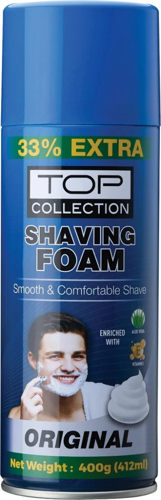Top Collection Shaving Foam Smooth & Comfortable Shave Original 400gm