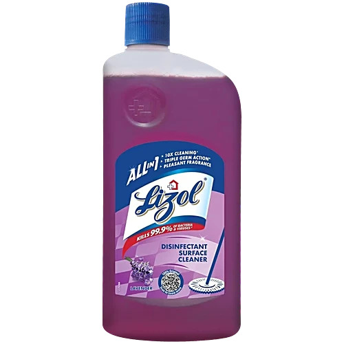 Lizol Lavender Disinfectant Surface Cleaner, 625 ml