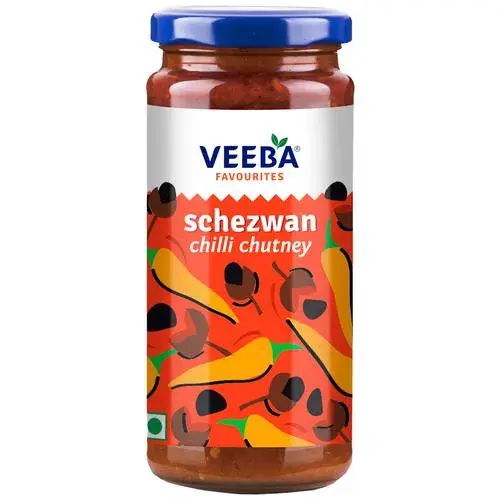 VEEBA Schezwan Chilli Chutney, 250 g