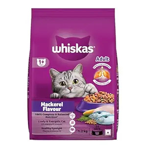 Whiskas Adult Mackerel Flavour 1.2kg