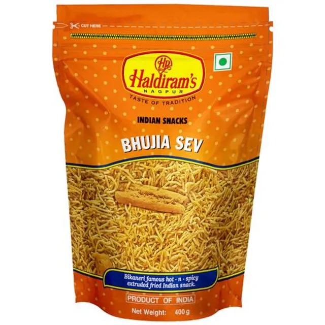 BULK DEAL- Haldirams Bhujia Sev, 400 gm (pack of 10)
