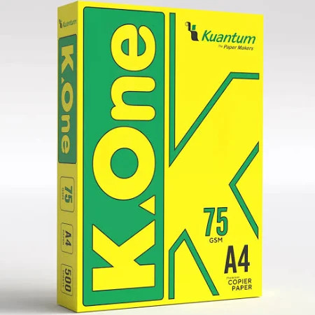 K one A4 Copier Paper, 500 Sheets