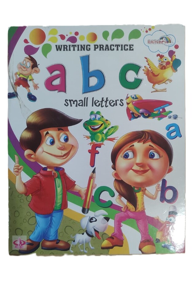 Writing Practice Abc Small Letters Rainbow Books 1N
