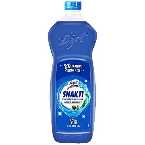 Lizol 2 x Cleaning Germ Kill Shakti Disnfectant Floor Cleaner Remove Tought Stains Aqua Fresh With Pine Oil 450 ML