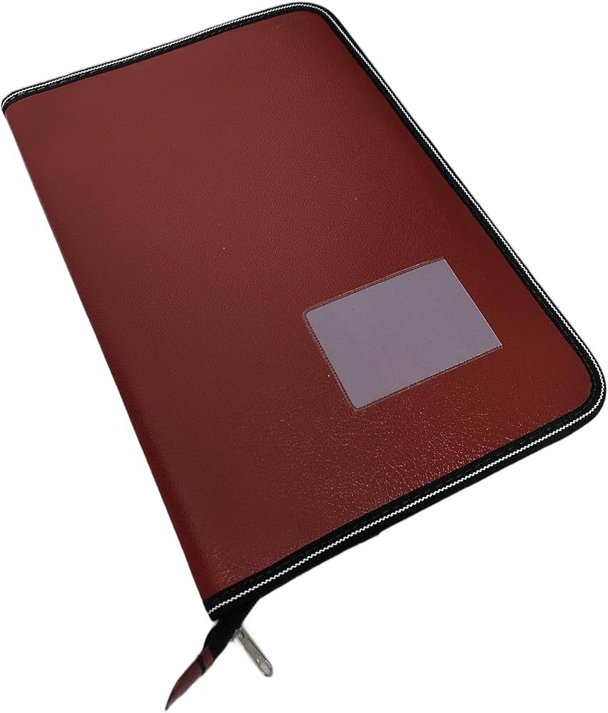 Leather Document File Folder [item 26