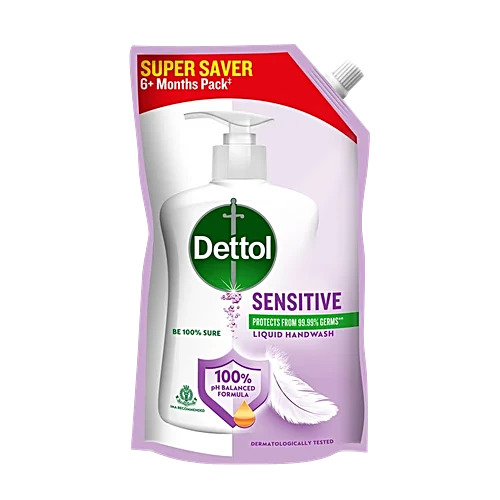 Dettol Sensitive Liquid Handwash Super Saver Pack 675ml