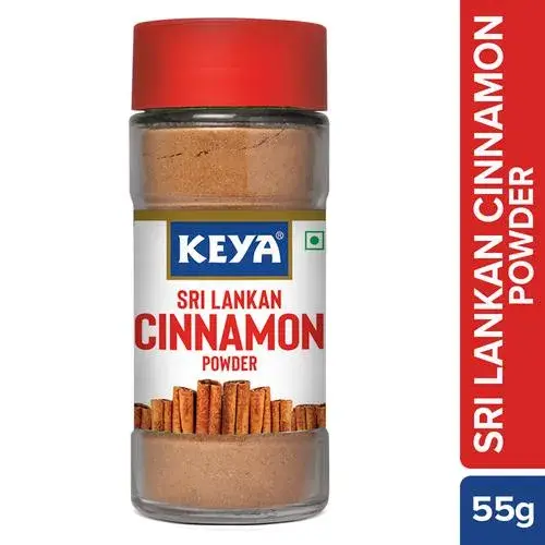 Keya Powder - Cinnamon/Dalchini, Sri Lankan, 50 g Jar