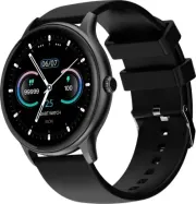 Fire-Boltt Hurricane 1.3" Curved Glass Display with 360 Health Training, 100+ Sports Modes Smartwatch (Black Strap, Free Size)