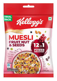 Kellogg's Muesli Fruit,Nut & Seeds 65Gm
