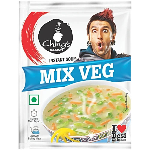 Chings Secret Instant Mix Veg Soup 12g