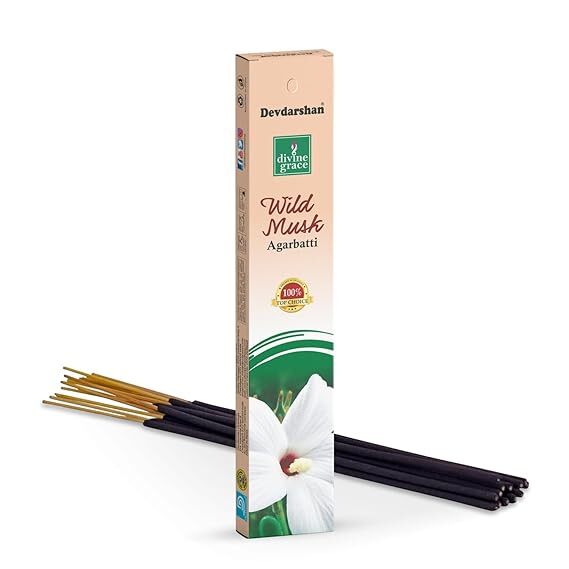 Devdarshan Divine Grace Wild Musk Agarbatti, 15G