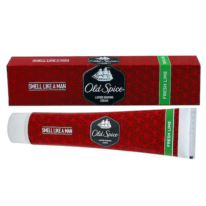 OLD SPICE Lather shaving CREAM FRESAH LIME 70G
