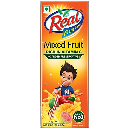 Real fruit power mixed fruit rich in vitamin c 180ml