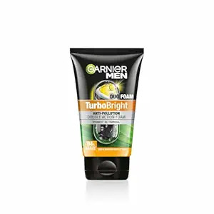Garnier Men Turbo Bright Anti-Dullness Refreshing Face Wash 100g