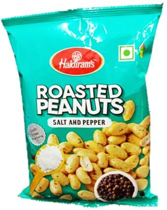 Haldirams Nut Roast Salt And Pepper Namkeen 140g