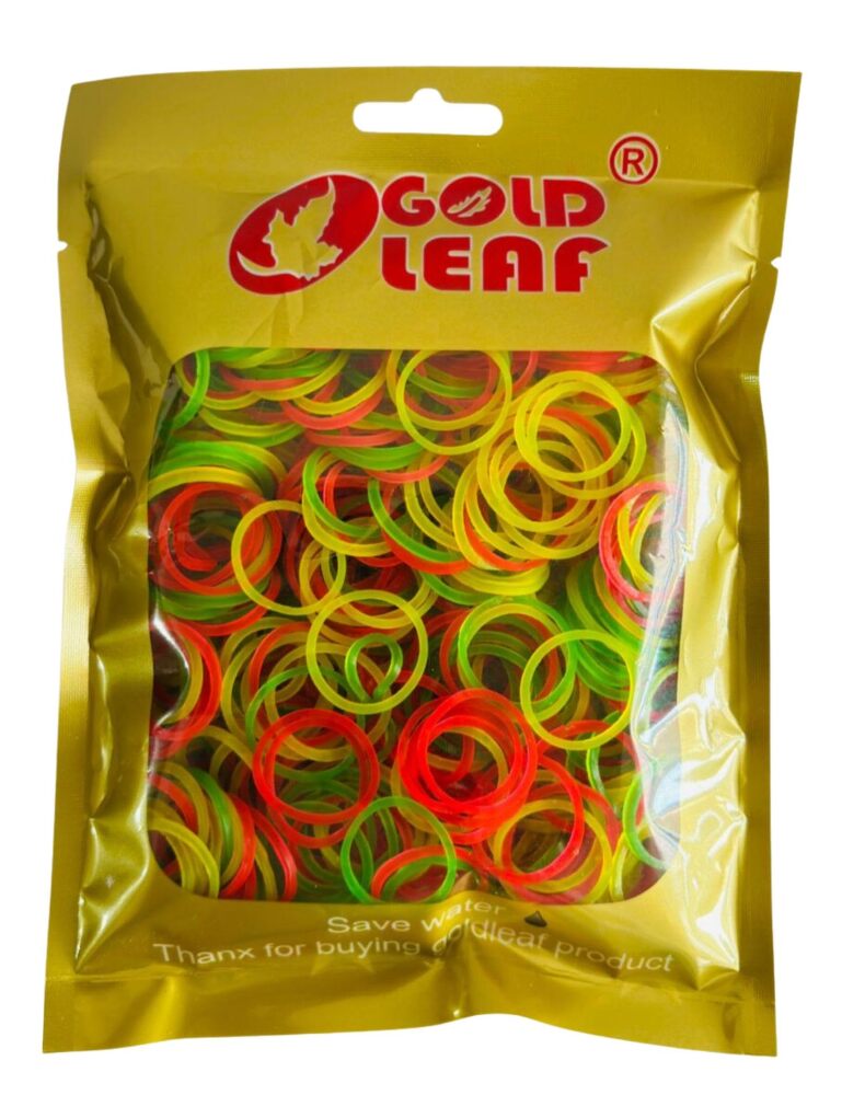 Gold Leaf Rubber Band