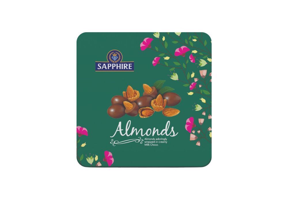 Sapphire Almonds Adoringly Wrapped in Creamy Milk Choco 200g