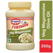 Dr. Oetker Funfoods Veg Mayonnaise Olive Oil, 250 g