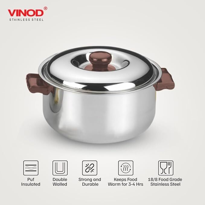 Vinod Stainless Steel Hot Casserole