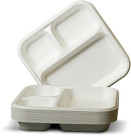 Eco Infinity Rectangle Plate 10 Inch 3CP 25pcs