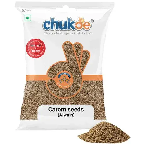 BULK DEAL - Chukde Spices Sabut Ajwain/Carom Seeds, 100 gm ( Pack of 10 )