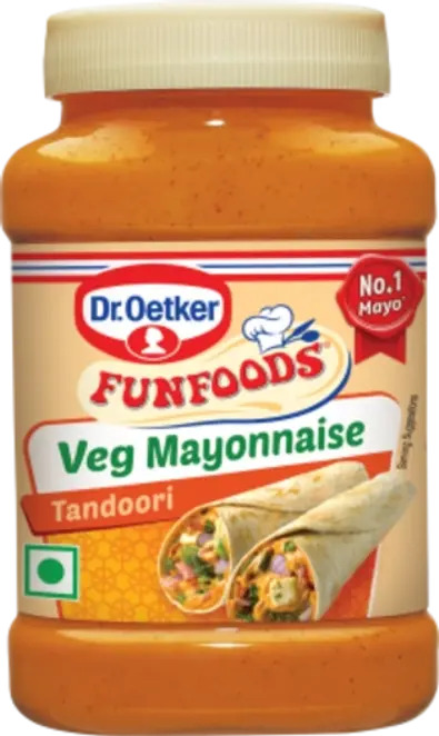 Dr. Oetker Fun Foods Veg Mayo Tandoori, 245G