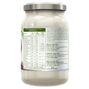 Gaia cold pressed virgin coconut oil, 500ml