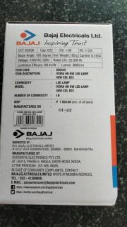 BAJAJ 40 W Standard B22 LED Bulb