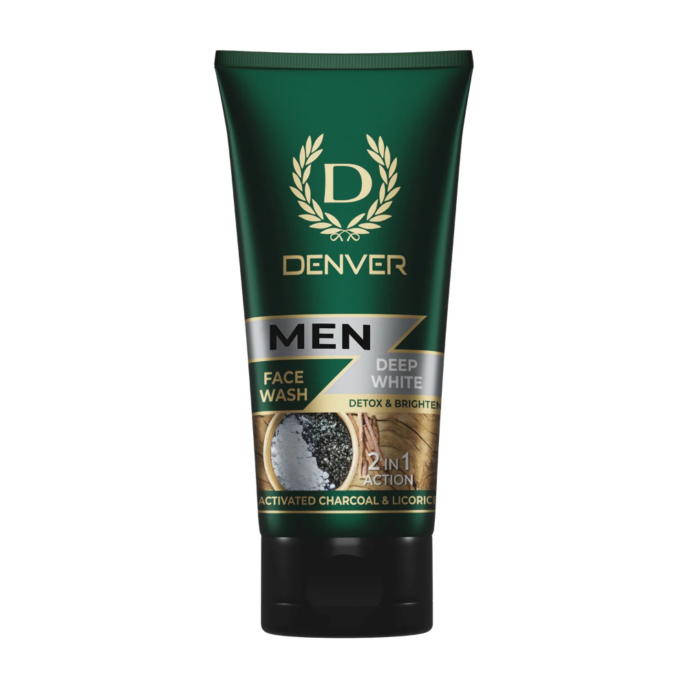 Denver Men Face Wash Deep White 50gm