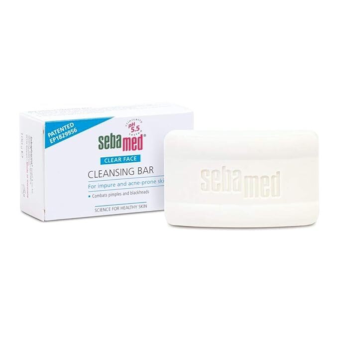 Baby Sebamed Cleansing Bar, Ph 5.5, For Sensitive to Normal Skin, Soap-Free, 100 g