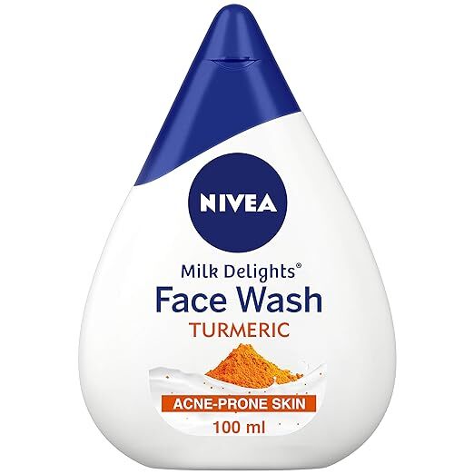 Nivea Milk Delights Turmeric Face Wash for Acne Prone Skin 100 ml