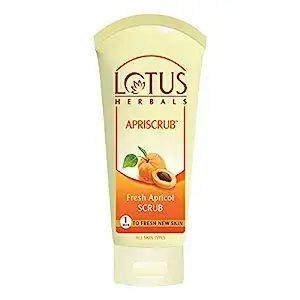 Lotus Herbals APRISCRUB Fresh Apricot Scrub, 100 gm