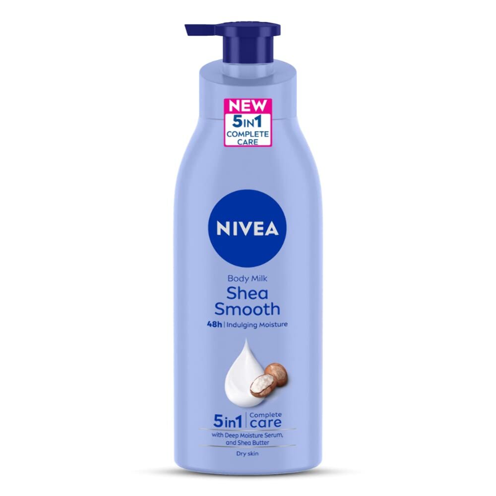 Nivea Shea butter BODY LOTION 5 in 1 COMPLETE CARE for 48H Moisturised Skin, 400 ml